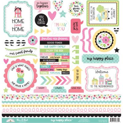 Doodlebug My Happy Place Sticker - This & That